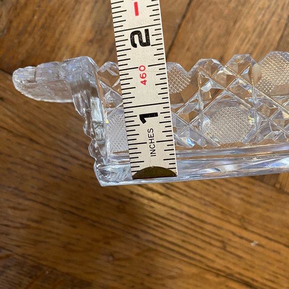 Crystal serving dish - Picture 9 of 12